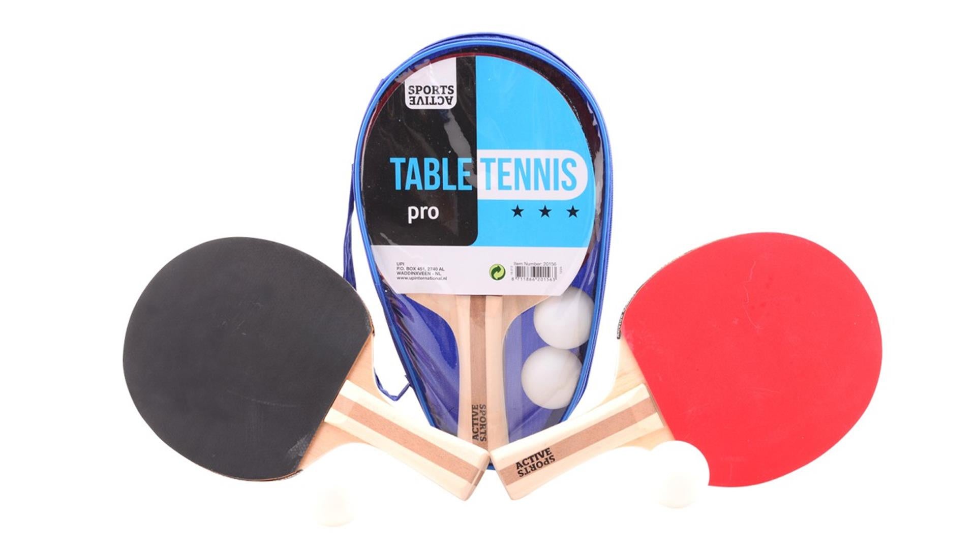 20156.jpg Johntoy john toy table tennis set with 2 balls - Image 1
