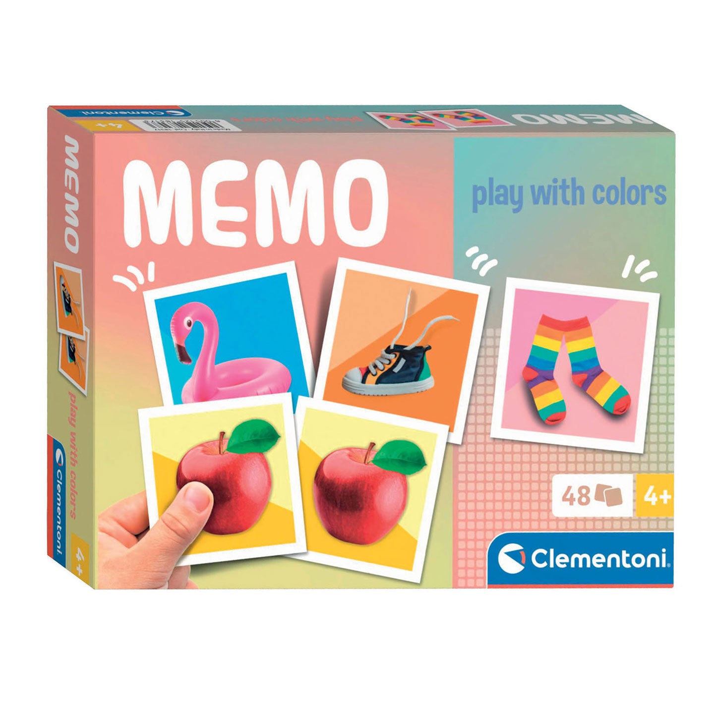 2321004a.jpg Clementoni memory game with colors - Image 1