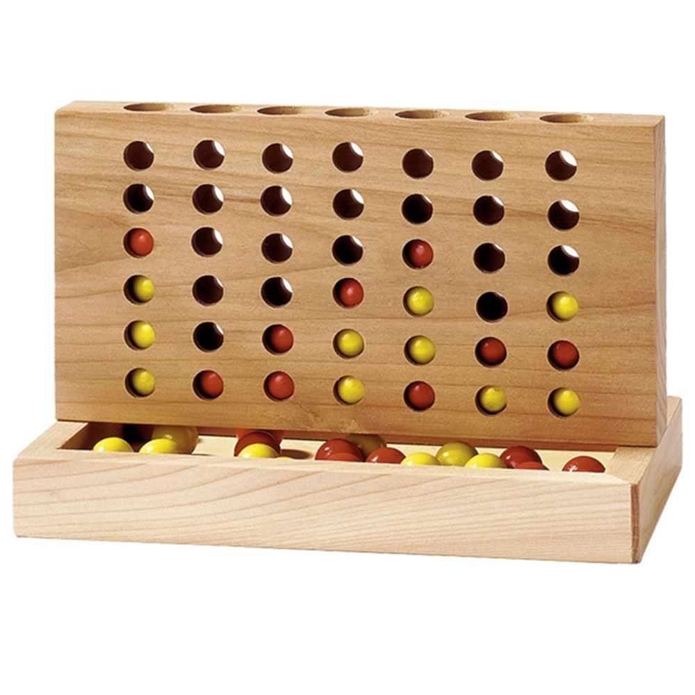 4013594090353.jpg Goki wooden four in a line - Image 1