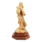 The Good Shepherd in olive wood – Hand-carved Jesus figure with lamb (26.5 cm) - Image 4