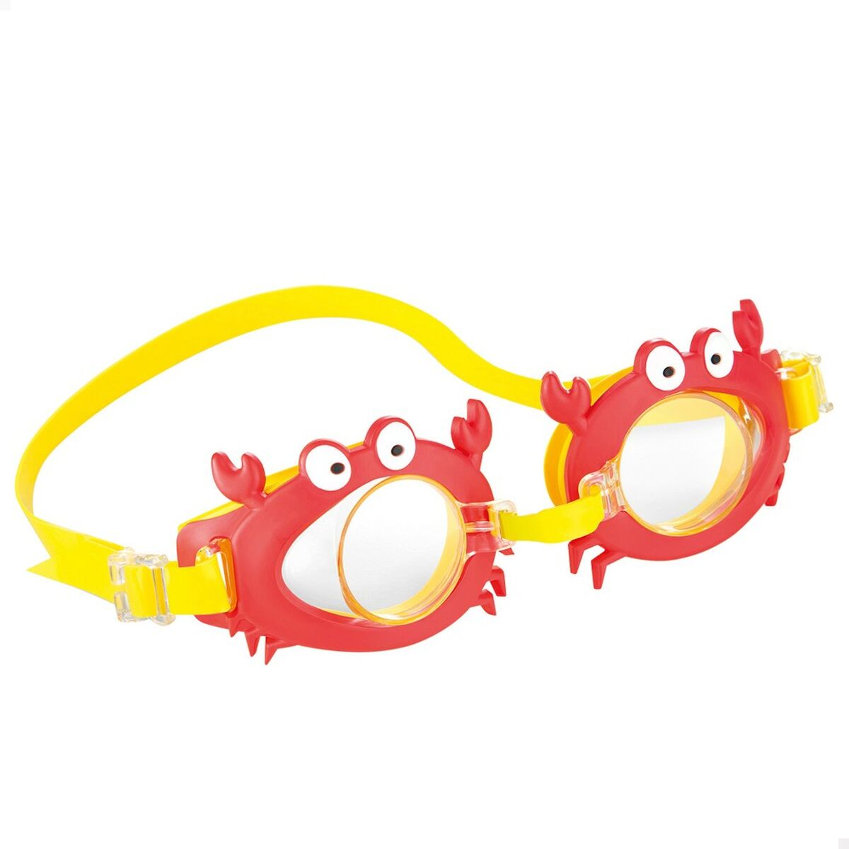 6941057423296_S2436289_P01.jpg Children's Swimming Goggles Intex White - Image 1