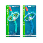 Snorkel Goggles and Tube for Children Bestway Blue Turquoise - Image 4