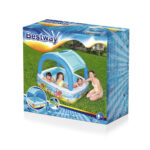 Inflatable Paddling Pool for Children Bestway 140 x 140 x 114 cm - Image 17