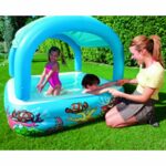 Inflatable Paddling Pool for Children Bestway 140 x 140 x 114 cm - Image 14