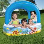 Inflatable Paddling Pool for Children Bestway 140 x 140 x 114 cm - Image 13