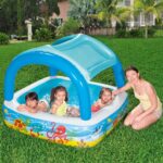 Inflatable Paddling Pool for Children Bestway 140 x 140 x 114 cm - Image 12