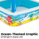 Inflatable Paddling Pool for Children Bestway 140 x 140 x 114 cm - Image 6
