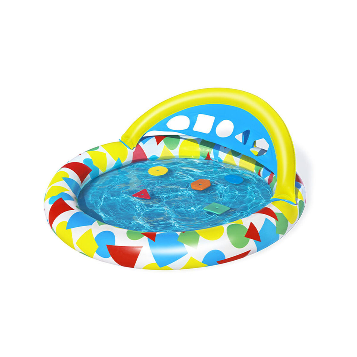 6942138983906_D1400367_P01.jpg Inflatable Paddling Pool for Children Bestway 120 x 117 x 46 cm 45 L - Image 1