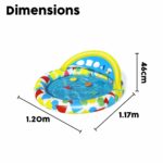 Inflatable Paddling Pool for Children Bestway 120 x 117 x 46 cm 45 L - Image 6