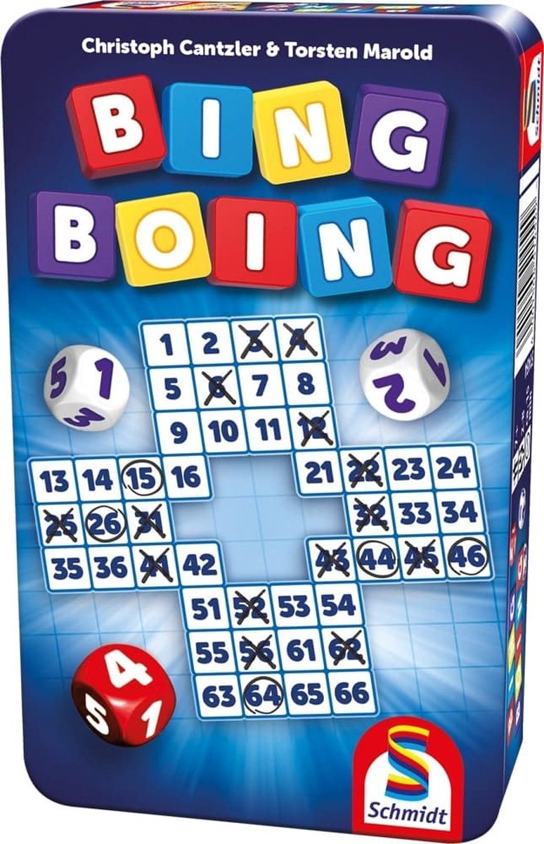 774x1200_cd92bcf4-c228-47a7-ab32-623e567a7562.jpg Schmidt ® - bing boing - dice game - family game - from 7 years - 2-8 players - Image 1