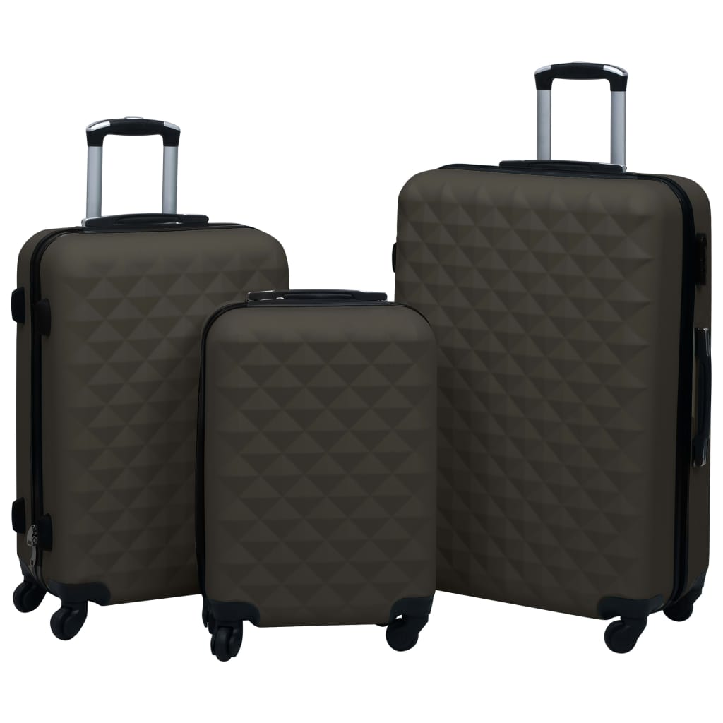 8719883854410_a_en_hd_1.jpg Vidaxl 3-piece hard suitcase set ABS anthracite - Image 1