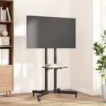 VidaXL TV stand wheels 32-70 inch screen 40 kg max VESA 600x400 mm