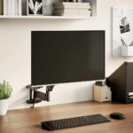 VidaXL monitor wall bracket 27 inch screen gas spring 10 kg
