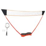 Vidaxx badminton set with 2 rackets, net and storage case 292x30x152 cm