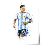 Argentinien Fußball Poster · Geschenkidee · Aquarell Sport Wandbild · Deko Print ohne Rahmen - Image 17