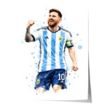 Argentinien Fußball Poster · Geschenkidee · Aquarell Sport Wandbild · Deko Print ohne Rahmen - Image 10