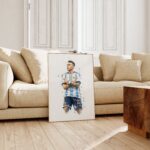 Argentinien Fußball Poster · Geschenkidee · Aquarell Sport Wandbild · Deko Print ohne Rahmen - Image 5