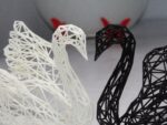 Geometric Swan Couple - Minimalistic Design - Image 6