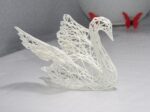 Geometric Swan Couple - Minimalistic Design - Image 2