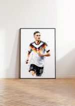 Deutschland Fussball Poster · Geschenkidee · Aquarell Sport Wandbild · Deko Print ohne Rahmen - Image 4