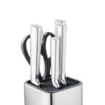 Modern Stainless Steel Knife Holder Set - Image 3