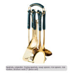 Stainless Steel Scoop and Shovel Kitchen Utensils Set - Image 10