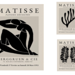 Poster Matisse Abstrakt als Deko Print ohne Rahmen