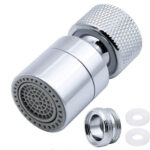 Versatile Copper Faucet with Dual Sprayer Head - Image 2