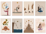 Yoga Manifestieren Poster · Geschenkidee · Positive Gedanken · Deko Print ohne Bilderrahmen