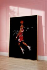 Basketball Dunk Poster · Iconic Jump Shot Illustration · Chicago Style Sport Art · Urban Pop Art Design · Moderne Wandkunst · Print ohne Rahmen - Image 3