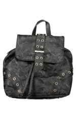 DESIGUAL WOMEN'S BLACK BACKPACK