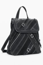 DESIGUAL WOMEN'S BLACK BACKPACK - Image 2