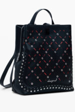 DESIGUAL WOMEN'S BLACK BACKPACK - Image 2