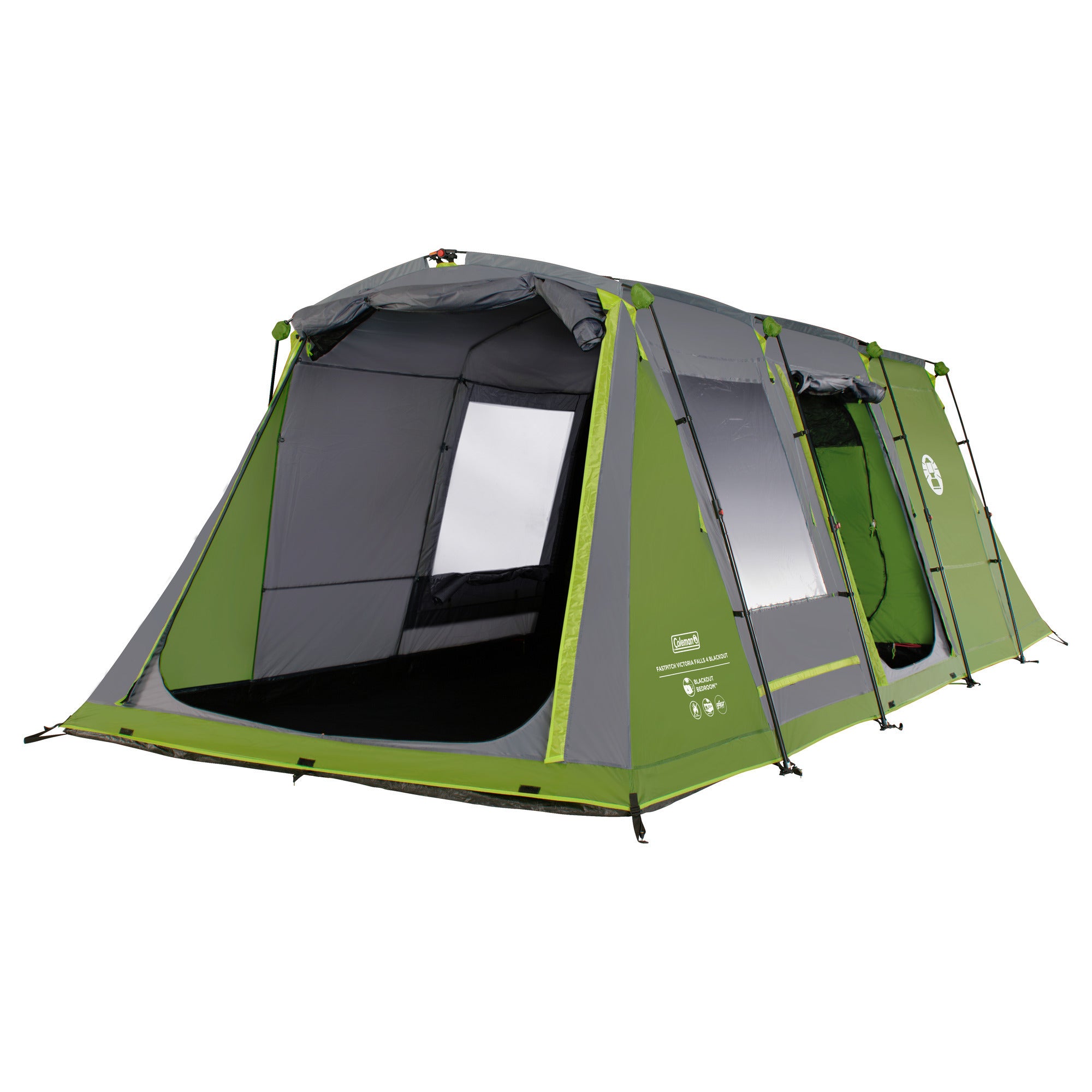 fetch-image_a2f6ce16-019a-45c6-a6cf-392469070dfd.jpg Coleman fastpitch victoria falls 4 blackout tent (green grey) - Image 1