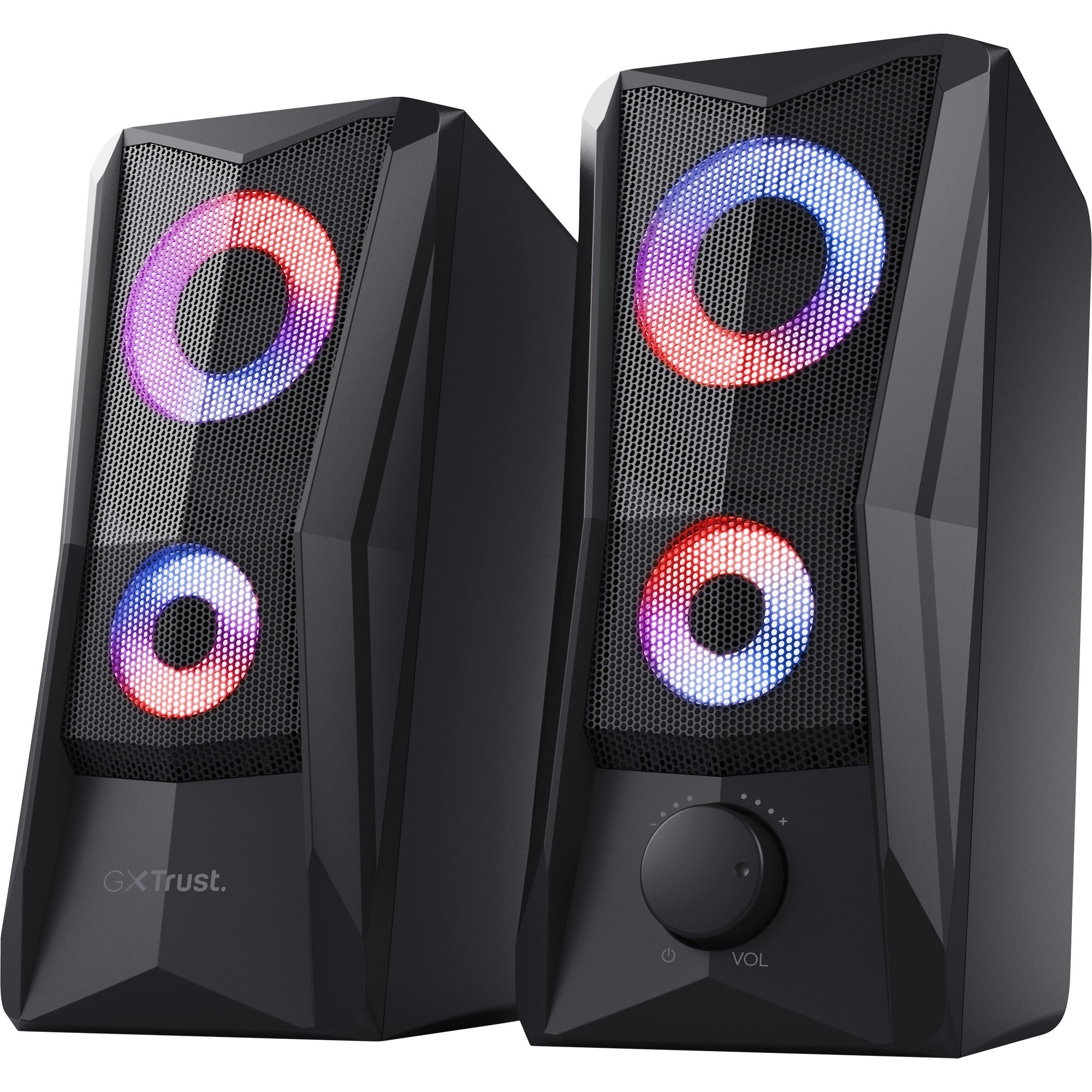 fetch-image_d43c3d93-d17e-4015-956d-e4bfcb54c262.jpg Trust GXT 606 Javv RGB-illuminated 2.0 Speaker Set PC Speaker (Black) - Image 1