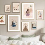 Yoga Manifestieren Poster · Geschenkidee · Positive Gedanken · Deko Print ohne Bilderrahmen - Image 2