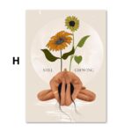 Yoga Manifestieren Poster · Geschenkidee · Positive Gedanken · Deko Print ohne Bilderrahmen - Image 58