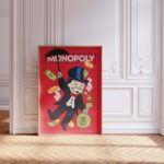 Monopoly Stil Cartoon Charakter Poster· Geld & Reichtum Illustration · Retro Pop Art Design · Print ohne Rahmen - Image 4