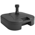 Refillable parasol bases in several types - square base