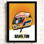 Poster Formel 1 Helm Rennfahrer Name Unterschrift · Deko Print ohne Rahmen - Image 51