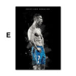 Poster Fußball Christiano Ronaldo Jubel mit Pokal als Deko Print ohne Rahmen - Image 25