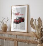 Poster Sportwagen  BMW LOTUS SUBARU Klassiker Legenden · Geschenk für ihn · Wohnzimmmer & Büro · Wand Deko · Print ohne Rahmen - Image 5