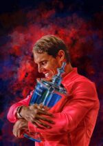 Poster Tennis Spieler Rafael Nadal als Deko Print ohne Rahmen - Image 7
