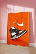 Sneaker Streetwear Illustration Poster · Urban Sneakerhead Art mit Cactus Style Grafik · Moderne Pop Art · Print ohne Rahmen - Image 3