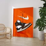 Sneaker Streetwear Illustration Poster · Urban Sneakerhead Art mit Cactus Style Grafik · Moderne Pop Art · Print ohne Rahmen - Image 2
