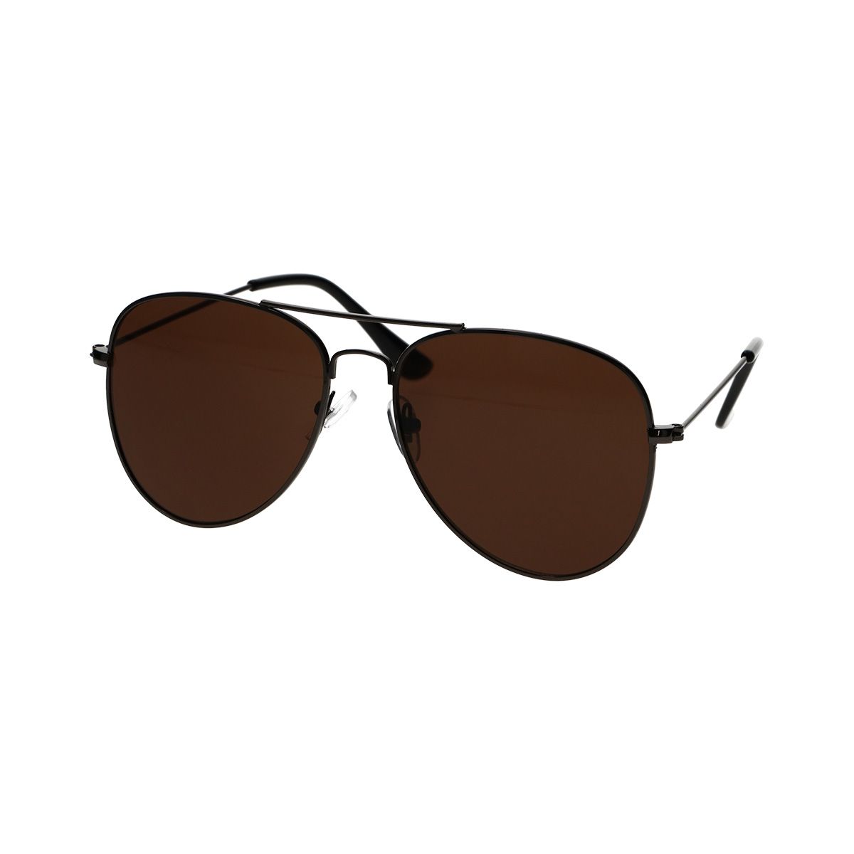 zonm22_56cea8a4-4858-4b58-8269-3e4d037a5e02.jpg Spectrum sunglasses pilot black brown men - Image 1