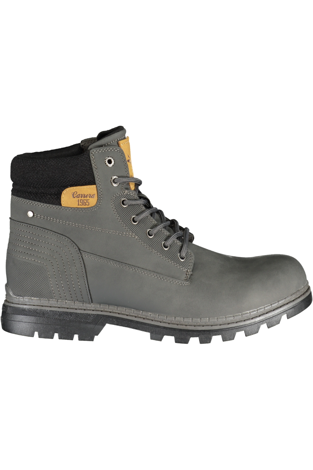 carreracalzaturastivaleuomogrigio_1.jpg CARRERA GRAY MEN'S BOOT FOOTWEAR - Image 1