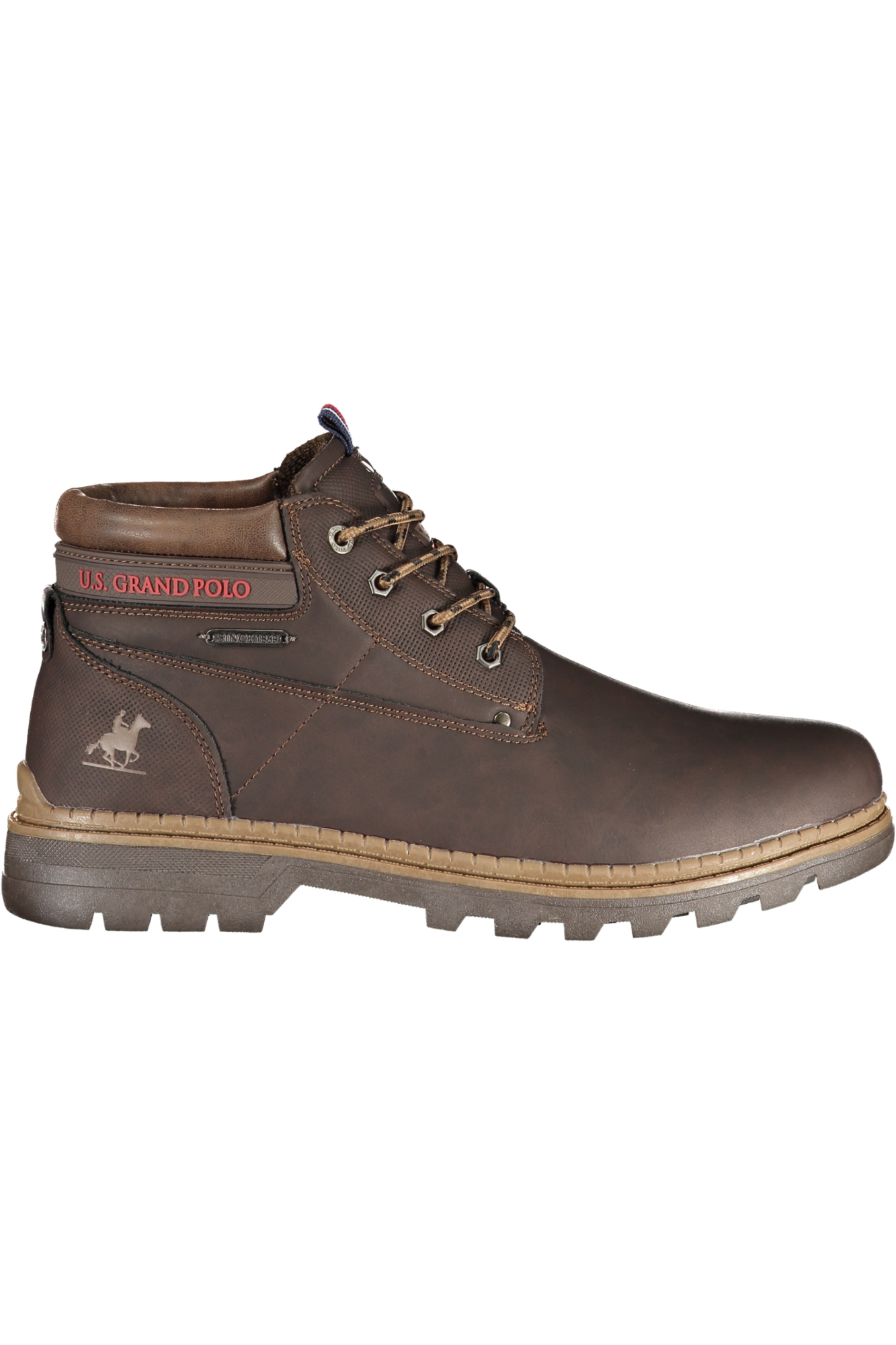 usgrandcalzaturastivaleuomomarrone_1-1.jpg US GRAND MEN'S BROWN BOOT - Image 1