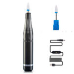Electric Nail Polisher Portable Display USB Cable