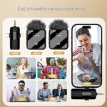 Wireless Live Broadcast Sound Reduction Mini Lavalier Microphone - Image 3